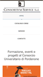 Mobile Screenshot of consortiumservice.it